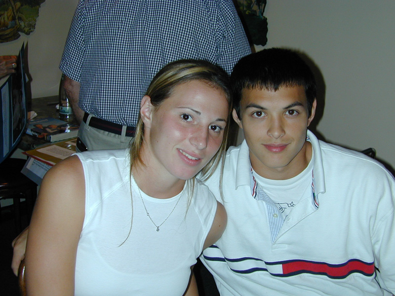 Alex and Carolyn That Litte Italian, Dad's bday celebration,